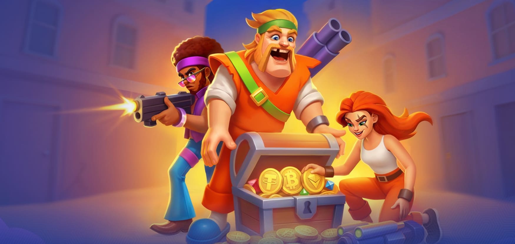 Οι ήρωες του Pistolo Casino ανοίγουν σεντούκι θησαυρού με κρυπτονομίσματα Bitcoin και Ethereum
